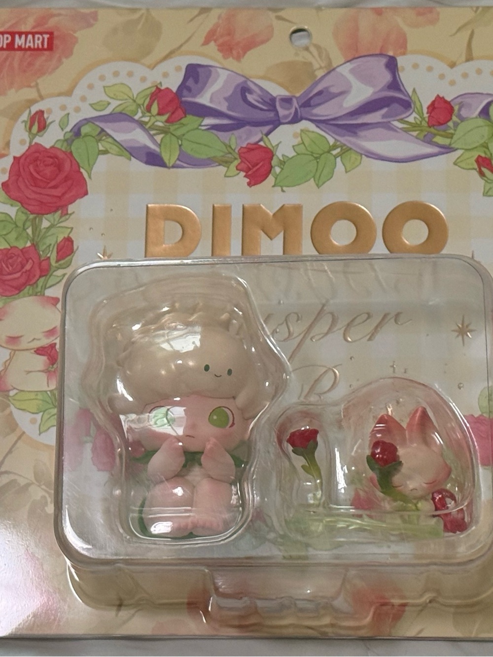 DIMOO Whisper of the Rose Figure Blister Pack